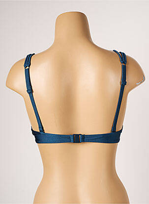 Haut de maillot de bain haut soutien-gorge moulé haut soutien-gorge moulé bleu BARTS femme