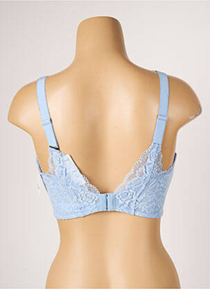 Soutien-gorge effet matière satinée haut soutien-gorge moulé bleu AUBADE femme