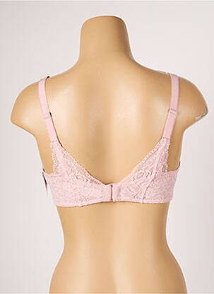 Soutien-gorge effet matière satinée haut soutien-gorge moulé rose AUBADE femme