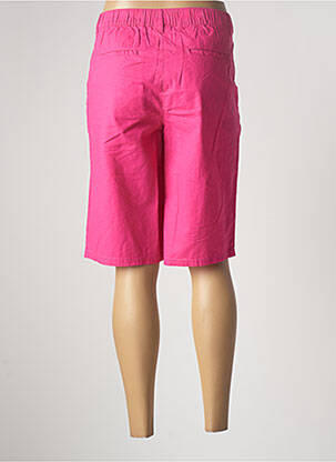 Bermuda taille élastique taille normale rose DAMART femme