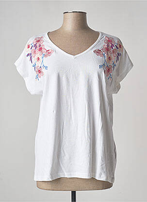 T-shirt blanc DAMART pour femme