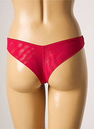 Culotte effet matière satinée rose SIMONE X SIMONE PÉRÈLE femme