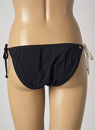 Bas de maillot de bain effet matière satinée bikini vert BARTS femme
