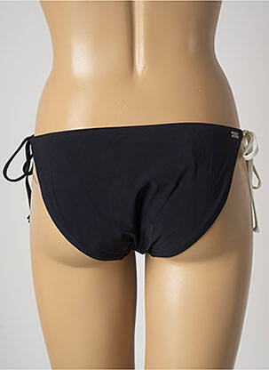 Bas de maillot de bain effet matière satinée bikini rose BARTS femme