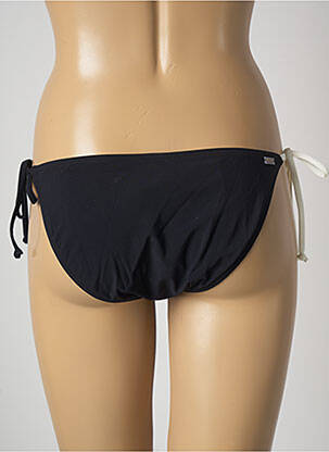 Bas de maillot de bain effet matière satinée bikini vert BARTS femme