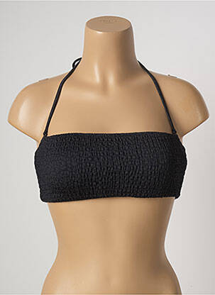 Haut de maillot de bain stretch haut bandeau noir BARTS femme