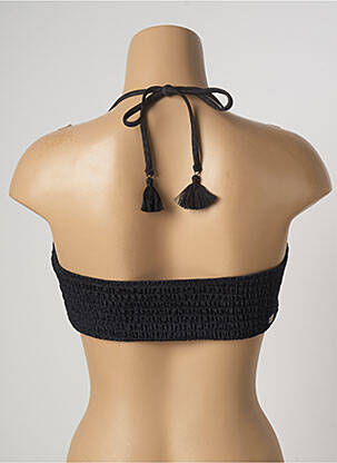 Haut de maillot de bain stretch haut bandeau noir BARTS femme