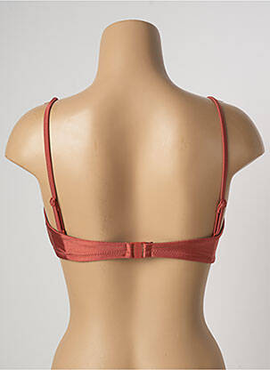 Haut de maillot de bain stretch haut soutien-gorge balconnet orange BARTS femme