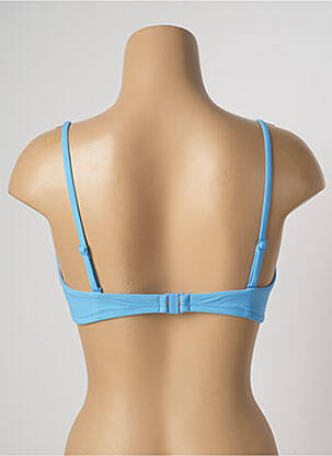 Haut de maillot de bain stretch haut soutien-gorge balconnet bleu BARTS femme