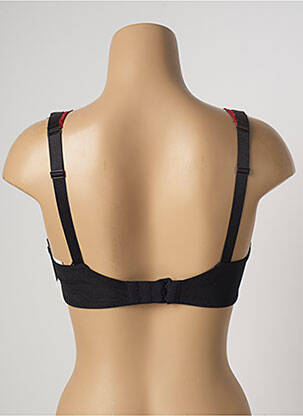 Soutien-gorge effet matière satinée haut soutien-gorge emboitant noir AUBADE femme