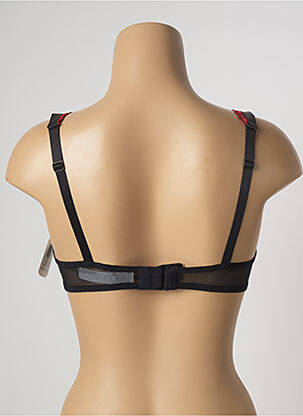 Soutien-gorge effet matière satinée haut soutien-gorge emboitant noir AUBADE femme