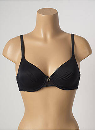 Soutien-gorge effet matière satinée haut soutien-gorge emboitant noir AUBADE femme