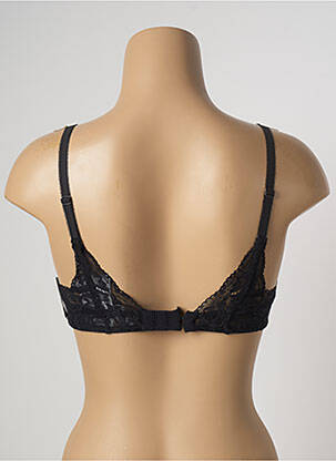 Soutien-gorge effet matière satinée haut soutien-gorge emboitant noir AUBADE femme