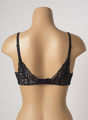 Soutien-gorge effet matière satinée haut soutien-gorge emboitant noir AUBADE femme