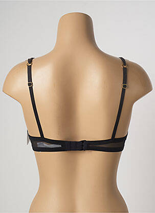 Soutien-gorge effet matière satinée haut soutien-gorge balconnet noir AUBADE femme