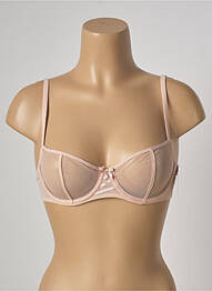 Soutien-gorge effet matière satinée haut soutien-gorge balconnet rose AUBADE femme