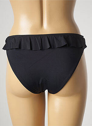 Bas de maillot de bain tissage satiné culotte noir SUMADRA femme