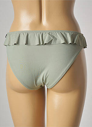 Bas de maillot de bain stretch culotte vert SUMADRA femme