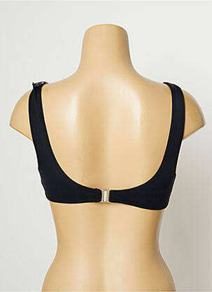 Haut de maillot de bain stretch haut soutien-gorge emboitant noir SUMADRA femme