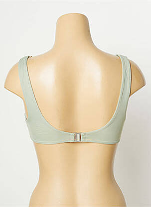 Haut de maillot de bain stretch haut soutien-gorge emboitant vert SUMADRA femme