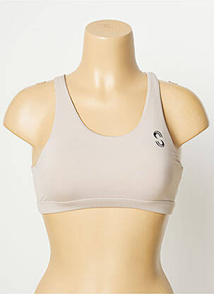 Soutien-gorge effet matière satinée brassieres beige SUMADRA femme