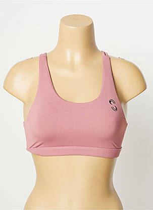 Soutien-gorge effet matière satinée brassieres rose SUMADRA femme