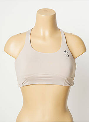 Soutien-gorge effet matière satinée brassieres beige SUMADRA femme