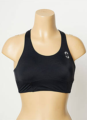 Soutien-gorge effet matière satinée brassieres noir SUMADRA femme