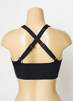 Soutien-gorge effet matière satinée brassieres noir SUMADRA femme