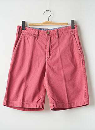 Bermuda tissage popeline taille normale rouge RALPH LAUREN homme