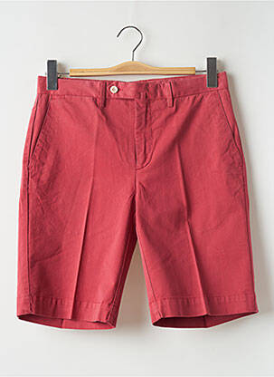 Bermuda stretch taille normale rouge HACKETT homme
