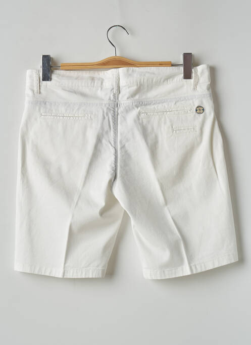 Bermuda blanc MANUEL RITZ pour homme