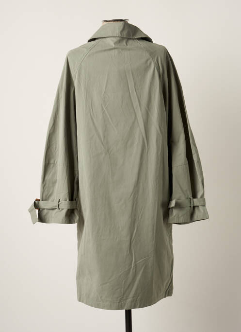 Trench tissage popeline sans capuche vert O.P.D.V (ON PARLE DE VOUS) femme