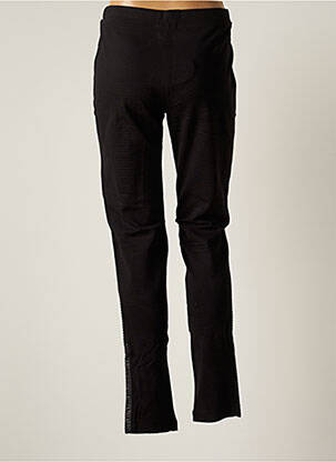 Pantalon slim taille élastique taille normale noir MISS TIC femme