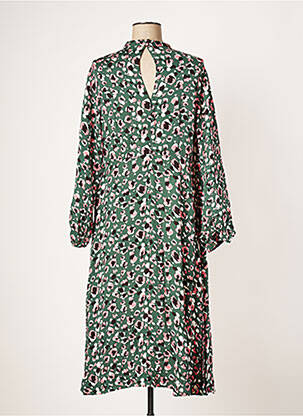 Robe longue manches longues manches longues vert WHITE STUFF femme