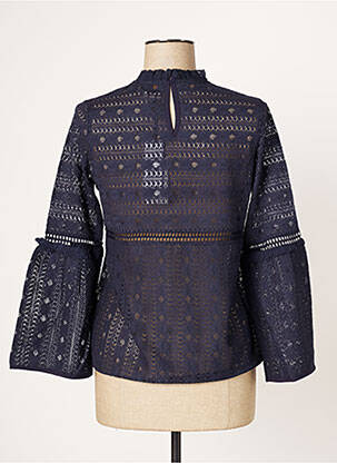 Top manches longues bleu PETITE MENDIGOTE femme