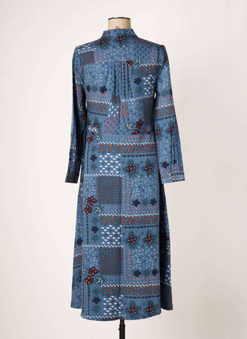 Robe longue bleu WHITE STUFF pour femme