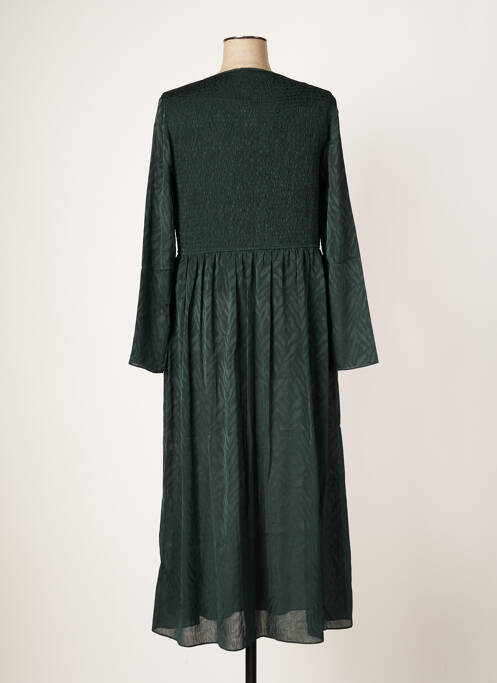 Robe longue vert SAMSOE & SAMSOE pour femme