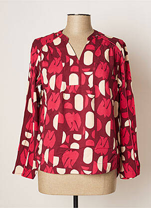 Blouse manches longues manches longues rose WHITE STUFF femme