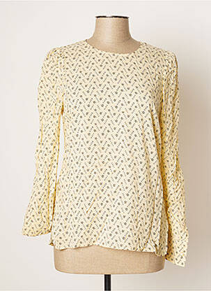 Blouse imprimé fleurs manches longues beige SECOND FEMALE femme