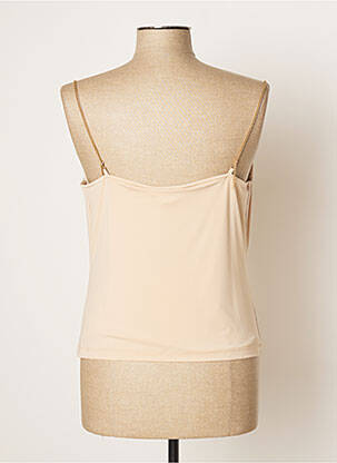 Top stretch fines bretelles beige GAUDI femme