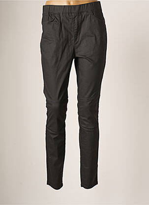 Pantalon slim taille basse taille basse marron SANDWICH femme