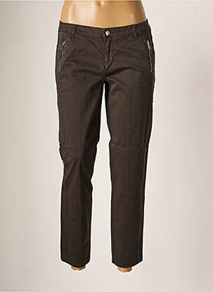 Pantalon 7/8 taille élastique taille normale gris LIU JO femme