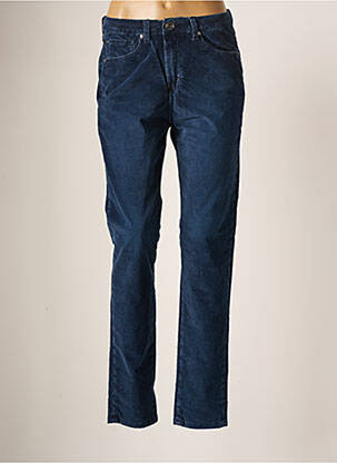 Pantalon slim stretch taille normale bleu DENIM STUDIO femme