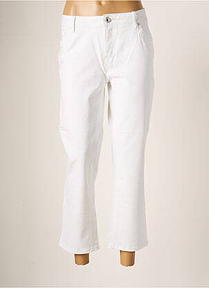 Jeans coupe droite blanc STREET ONE pour femme
