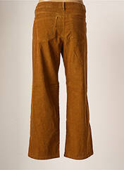 Pantalon large marron HAPPY pour femme seconde vue