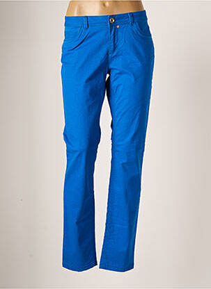 Pantalon slim bleu STREET ONE pour femme