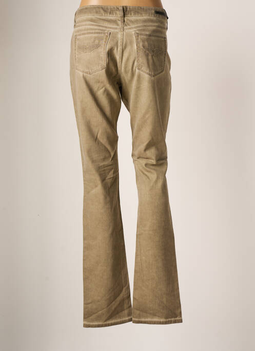 Jeans coupe droite vert CORLEONE pour femme