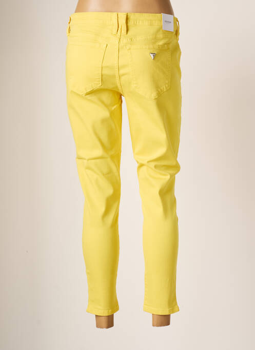 Pantalon 7/8 jaune GUESS pour femme