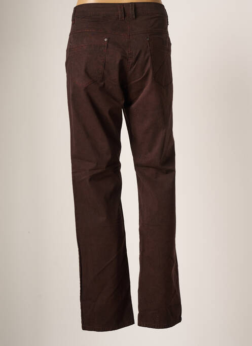 Pantalon slim marron SANDWICH pour femme